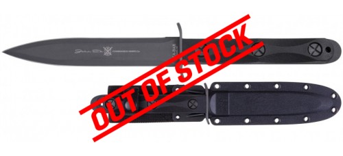 KA-BAR Ek Model 4 6.625" Fixed Blade Knife w/Sheath